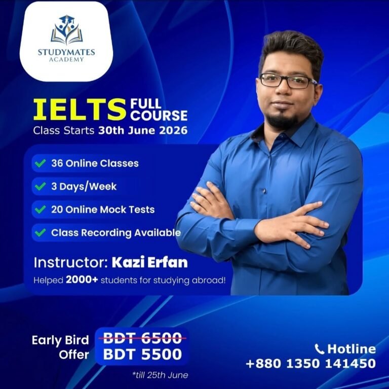 Offline IELTS Regular Course (In-Branch Campus Program)